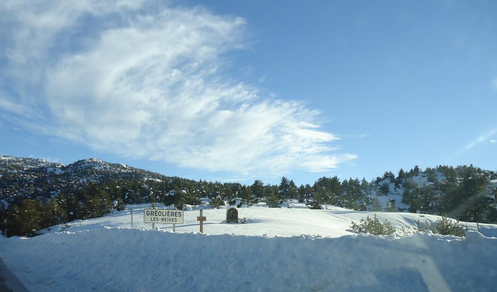 Apartment Face Aux Pistes Greolieres les Neiges Exterior foto