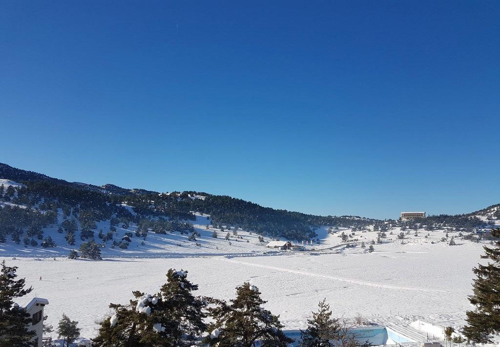 Apartment Face Aux Pistes Greolieres les Neiges Exterior foto